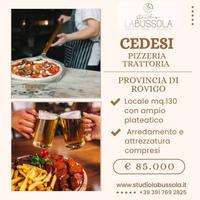 ATTIVITA' DI PIZZERIA-RISTORANTE A LENDINARA (RO)