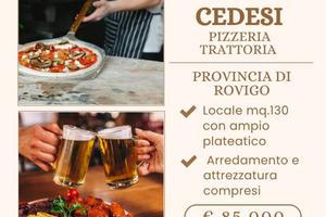 ATTIVITA' DI PIZZERIA-RISTORANTE A LENDINA
