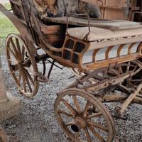 Carrozza da restaurare