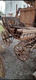 Carrozza da restaurare