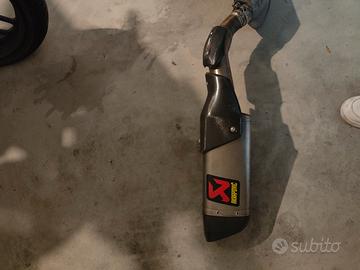 Scarico completo Akrapovic per Yamaha tracer 9