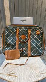 Borsa Ventiquattrore Hunting World Safari in Pelle