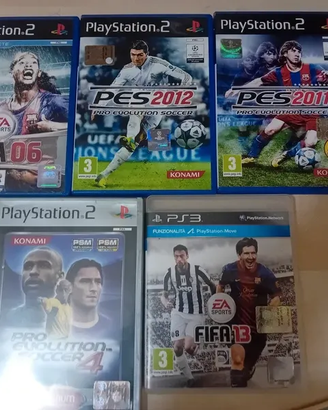 Lotto giochi calcio playstation 2\3