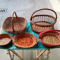 5 cesti di vimini