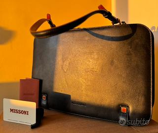 Borsa Missoni di Lusso in Pelle Nera - Certificato