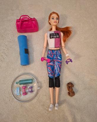 barbie wellnes sport GJG27