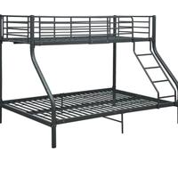 Letto a castello 2 in 1 con letto piazza e mezza.