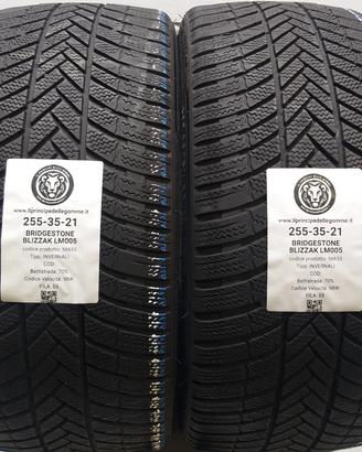 2 GOMME 255 35 21 BRIDGESTONE A56655