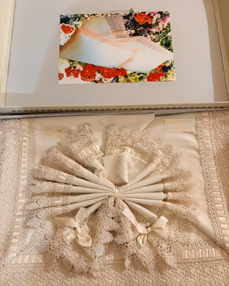 Pregiato completo letto matrimoniale in PURA SETA