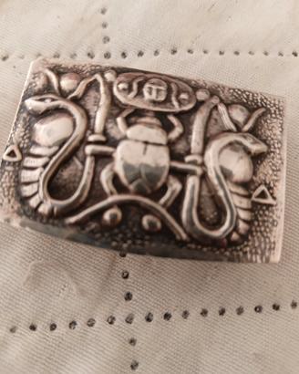 porta pillole in argento