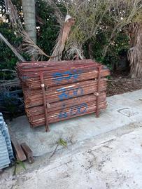 ASTE CORRENTI e DIAGONALI PER PONTEGGIO A PERNI 