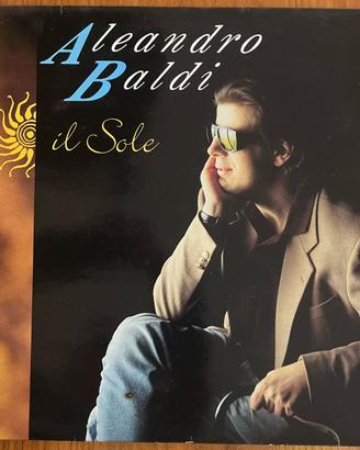Aleandro Baldi album Il sole Vinile usato del 1992
