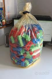 Mega Building Blocks sacco costruzioni tipo Lego u