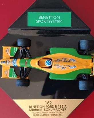 Modellino Onyx 162 - Benetton Ford B193A