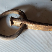 Chiodo da traino tronchi vintage
