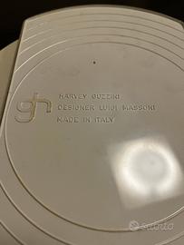 Posacenere harvey guzzini designer luigi massoni