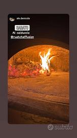 forno per pizze a legna professionale
