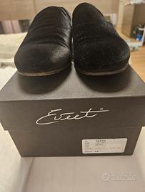 Scarpe cerimonia EVEET Velvet Nero 42 - Come Nuove