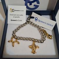 Bracciale con perle argento