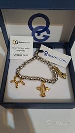 Bracciale con perle argento