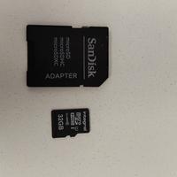  Micro Sd 32 gb + adattatore