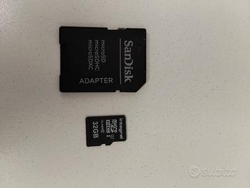  Micro Sd 32 gb + adattatore