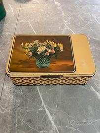 Scatola latta Vintage Lievito Pane degli Angeli