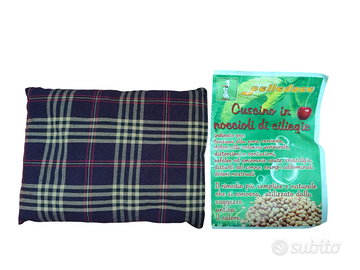 Cuscino Cervicale Noccioli di Ciliegia Pelledoca