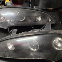 FARI ANTERIORI ANGEL EYES CCFL NERO PER OPEL TIGRA