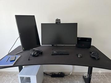 postazione gaming completa