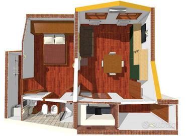 Mansarda in pieno Calmaggiore