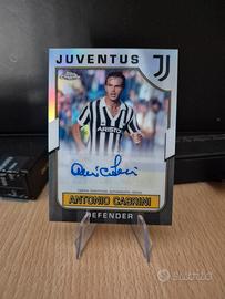 topps chrome Juventus Cabrini auto 