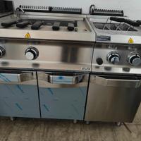 Friggitrice cuocipasta con cestello 3 o 2 vani