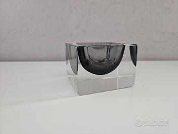 posacenere in vetro sommerso vintage 