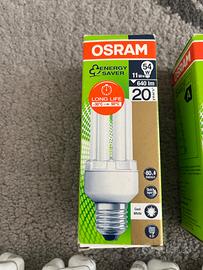 10 lampadine Osram a risparmio energetico