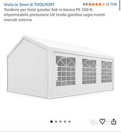 gazebo impermeabile