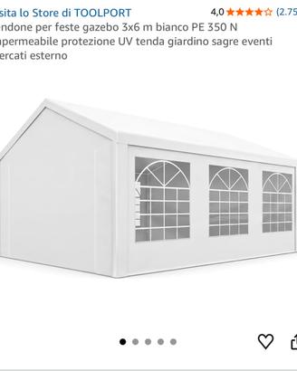 gazebo impermeabile