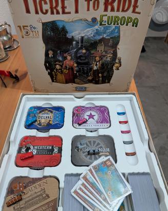 Gioco Ticket to Ride Europa 15th Anniversary
