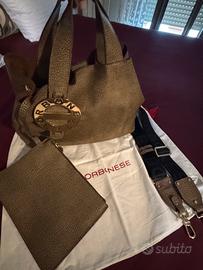 Borsa Borbonese con tracolla e borsello interno.