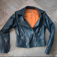 Giacca estiva in vera pelle