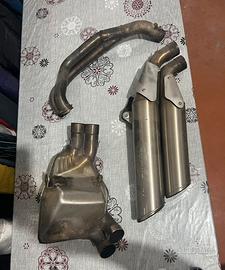 Scarico originale completo MV agusta Brutale