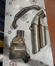 Scarico originale completo MV agusta Brutale