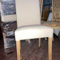 Sedie shabby chic, beige canapa poltroncine