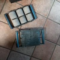 2 carrelli per il trasporto  di macchinari pesanti