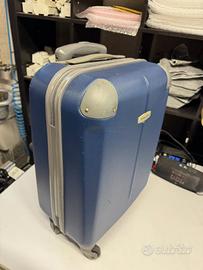 Valigia Rigida Blu Usata - 55x38x23 cm - Da Revisi