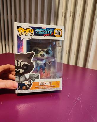 Funko Pop Rocket 201 di Guardiani della Galassia