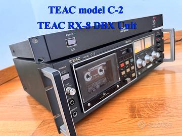 TEAC C-2 con unità DBX RX-8