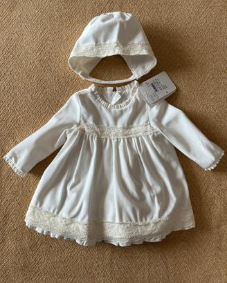 Abito da battesimo Mayoral NUOVO 4-6 mesi