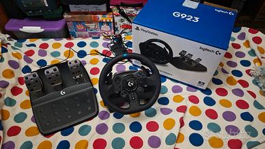 Logitech g923 Volante e Pedali