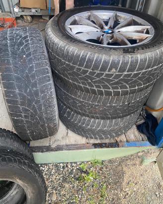 Cerchi lega bmw  con copertoni neve 225/60 R 17